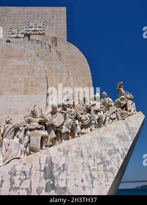 Denkmal für die Entdecker in Lissabon - Portugal Stockfoto