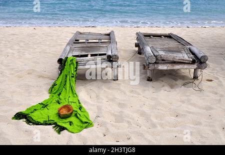 Warten auf Touristen, Corona, covid, Urlaub, Fernreisen, Stockfoto