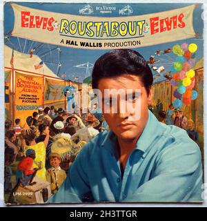 Elvis Presley - Roustabout - Original Vinyl Record 02 Stockfoto