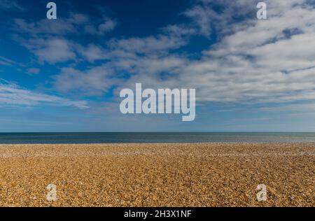 Ebbe im Pagham Harbour Nature Reserve in der Nähe von Chichester, West Sussex, Großbritannien Stockfoto