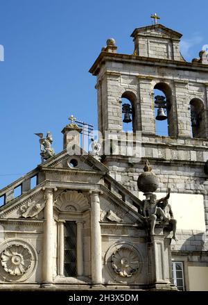 Kirche von Nossa Senhora da Graca in Evora, Alentejo - Portugal Stockfoto