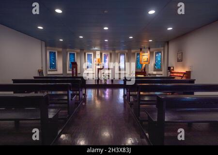 Eglise Ste-Trinité oder Kirche der Heiligen Dreifaltigkeit, Genf, Schweiz. Stockfoto