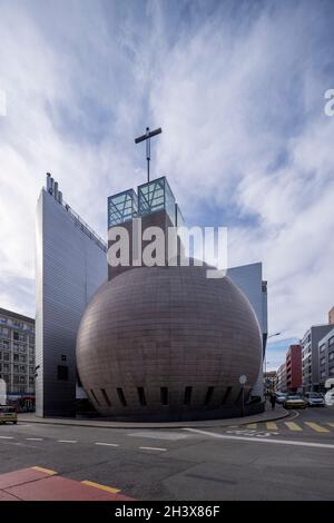 Eglise Ste-Trinité oder Kirche der Heiligen Dreifaltigkeit, Genf, Schweiz. Stockfoto