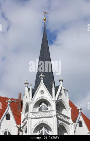 Albrechtsburg in Meißen Stockfoto