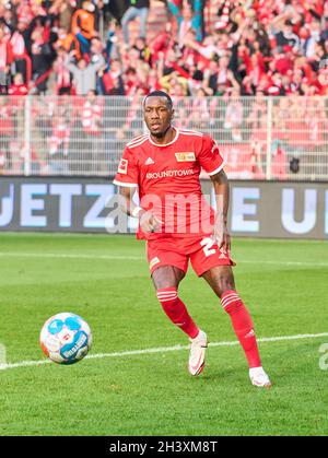 Sheraldo BECKER, Union Berlin 27 im Spiel 1.FC UNION BERLIN - FC BAYERN MÜNCHEN 2-5 1.Deutsche Fußballliga am 30. Oktober 2021 in Berlin, Deutschland. Saison 2021/2022, Spieltag 10, 1.Bundesliga, FCB, München, 10.Spieltag. Fotograf: Peter Schatz - die DFL-VORSCHRIFTEN VERBIETEN DIE VERWENDUNG VON FOTOGRAFIEN als BILDSEQUENZEN und/oder QUASI-VIDEO - Stockfoto