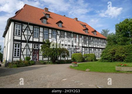 Stiftskirche St. Mauritius und St. Viktor in Bassum Stockfoto