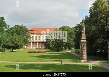 Schlossgartensalon in Merseburg Stockfoto