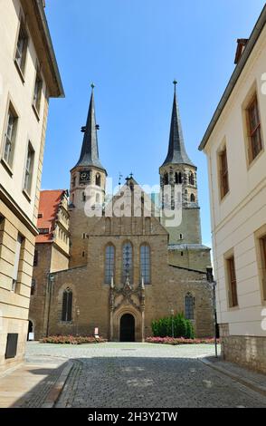 Merseburger Dom St. Johannes und St. Laurentius Stockfoto