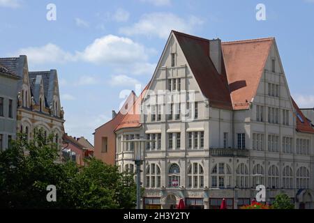 Altstadt von Merseburg Stockfoto