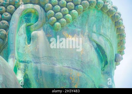 Bild der Kamakura Halle des Großen Buddha Kotokuin Stockfoto