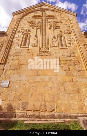 Ananuri Castle Complex am Aragvi River in Georgia Stockfoto