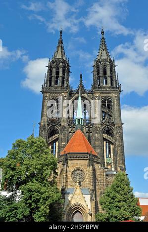 Meißner Dom Stockfoto