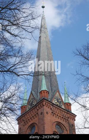 Peter-Paul-Kirche Bad Oldesloe Stockfoto