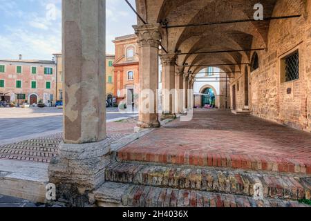 Montefalco, Perugia, Umbrien, Italien Stockfoto