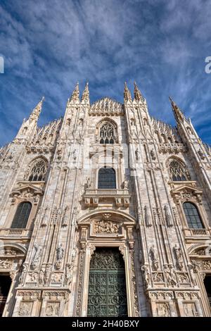 Dom, Piazza del Duomo, Mailand, Lombardei, Italien Stockfoto