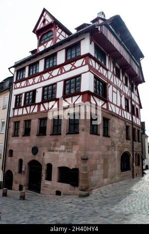 Albrecht Dürer Haus in Nürnberg Stockfoto