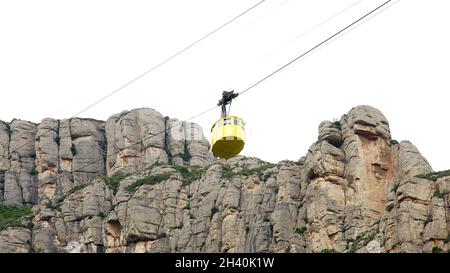 Montserrat Teleferico Bridge, Barcelona, Katalonien, Spanien, Europa Stockfoto