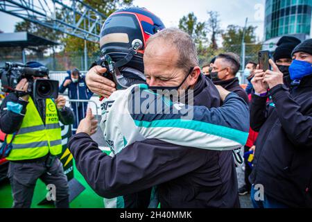 Monza, Italie. Oktober 2021. JELMINI Felice (ITA), PMA MOTORSPORT, Clio Cup Europe, Portrait während der 13. Runde des Clio Cup Europe 2021, vom 29. Bis 31. Oktober 2021 auf dem Autodromo Nazionale di Monza, in Monza, Italien - Foto Clement Luck/DPPI Credit: DPPI Media/Alamy Live News Stockfoto