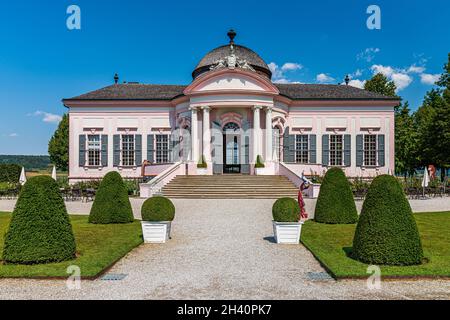 Gartenpavillon in der Abtei Melk Stockfoto