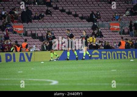 Barcelona, Spanien. Oktober 2021. Spanische Liga Santander between Barcelona vs Alaves at Camp Nou Stadium, 30. Oktober 2021, Barcelona, Spanien Credit: CORDON PRESS/Alamy Live News Stockfoto