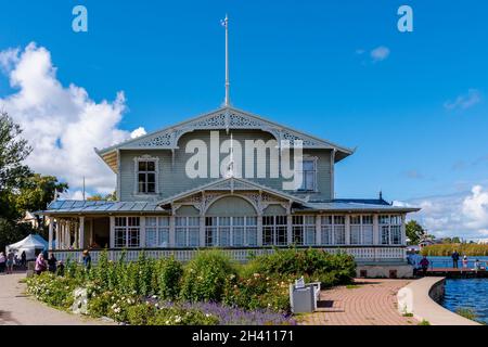 Haapsalu erstaunliches Dorf in Estland Stockfoto