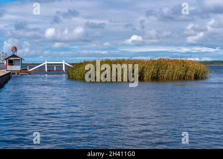 Haapsalu erstaunliches Dorf in Estland Stockfoto