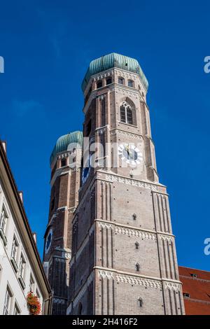 Frauenkirche, München, Bayern, Deutschland Stockfoto