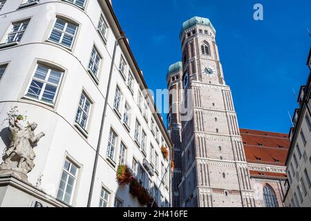 Frauenkirche, München, Bayern, Deutschland Stockfoto