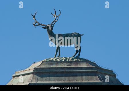 Die eindringliche Residenz von Stupinigi Stockfoto