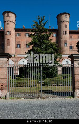 Das Schloss von Moncerieri Stockfoto