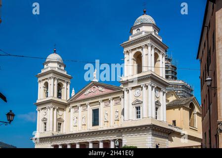 Kathedrale von San Maurizio Stockfoto