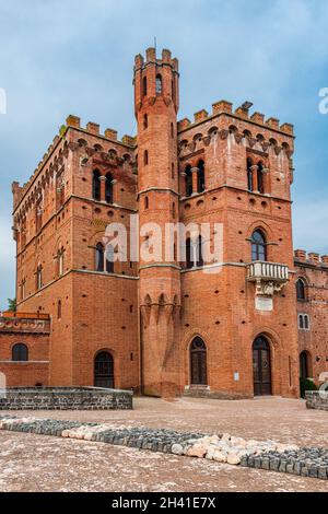 Schloss Brolio in Chianti Stockfoto