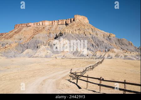 Robustes Utah Wilderness, Konzept für globale Erwärmung und Klimawandel Stockfoto