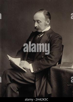 Alexander Bruce. Foto von C.H. Balmain. Stockfoto