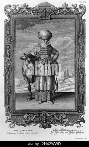 Scheuchzer 'Physica sacra', Exodus Stockfoto