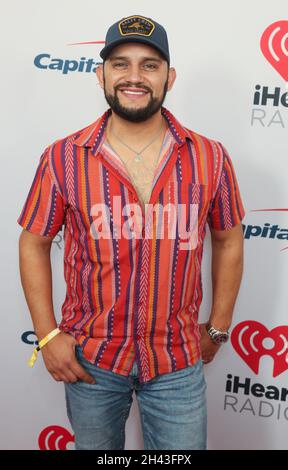 Austin, USA. Oktober 2021. FrankRay kommt am Samstag, den 30. Oktober 2021, beim iHeartCountry Festival im Frank Erwin Center in Austin, Texas an. (Foto: Jack Plunkett/imageSPACE) Credit: Imagespace/Alamy Live News Stockfoto