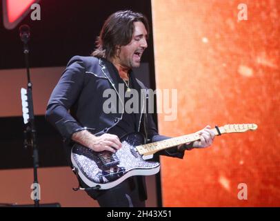 Austin, USA. Oktober 2021. Jake Owen tritt am Samstag, 5. Mai 2018, beim iHeartCountry Festival im Frank Erwin Center in Austin, Texas, auf. (Foto von Jack Plunkett/imageSPACE) Credit: Imagespace/Alamy Live News Stockfoto