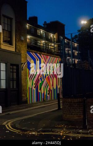 Allgemeine Szenen in Shoreditch, East London. Stockfoto