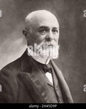 Ein Porträt des französischen Physikers Antoine Henri Becquerel Stockfoto