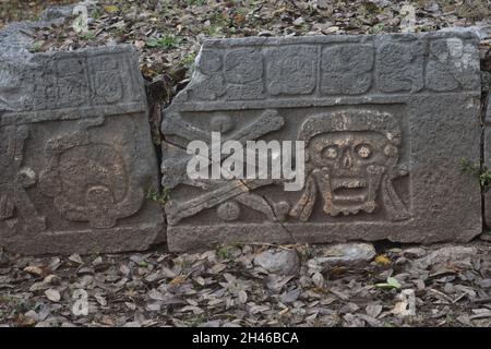 Das Taubenhaus - El Palomar, Uxmal, Yucatan, Mexiko Stockfoto