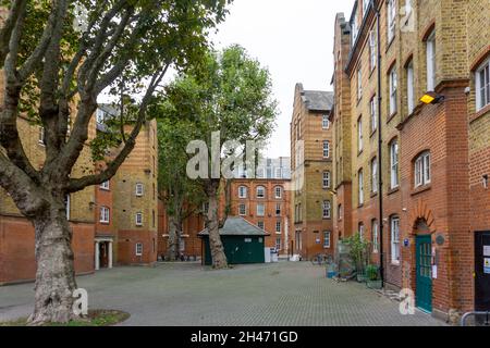 The Boundary Estate, Shoreditch, London, Großbritannien Stockfoto