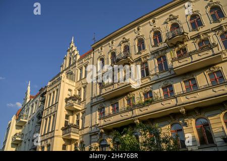 Altbauten, Planufer, Kreuzberg, Berlin, Deutschland Stockfoto