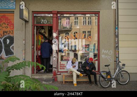 Geschäft Pauls, Torstraße, Mitte, Berlin, Deutschland Stockfoto