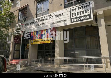 Prime Time Theatre, Müllerstraße, Burgsdorfstraße, Wedding, Mitte, Berlin, Deutschland Stockfoto