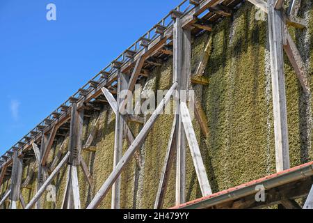 Sole- und Gradierwerk, Bad Sooden-Allendorf, Hessen, Deutschland Stockfoto