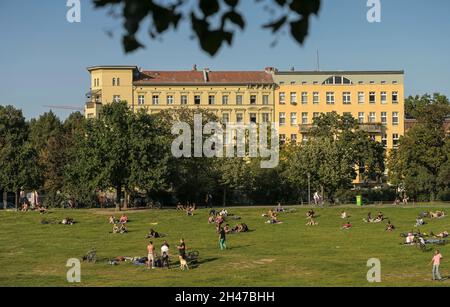 Görlitzer Park, Kreuzberg, Berlin, Deutschland Stockfoto