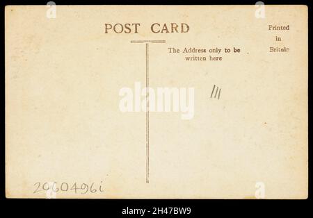 Eine Nachstellung der Rede von Königin Elizabeth I. in Tilbury vor der spanischen Armada. Postkarte, ca. 1929. Stockfoto