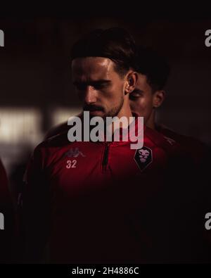 Liam Shepherd. Salford City FC. Stockfoto