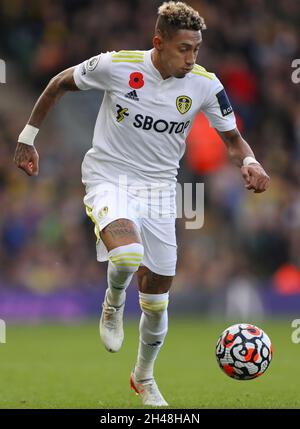 Raphinha von Leeds United - Norwich City / Leeds United, Premier League, Carrow Road, Norwich, Großbritannien - 31. Oktober 2021 nur zur redaktionellen Verwendung - es gelten DataCo-Einschränkungen Stockfoto