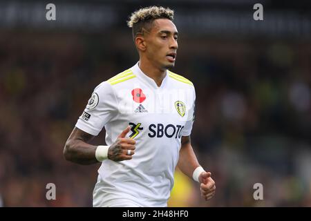 Raphinha von Leeds United - Norwich City / Leeds United, Premier League, Carrow Road, Norwich, Großbritannien - 31. Oktober 2021 nur zur redaktionellen Verwendung - es gelten DataCo-Einschränkungen Stockfoto